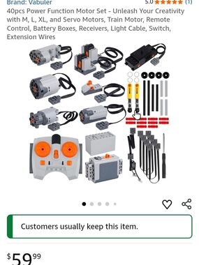 Power function motor set